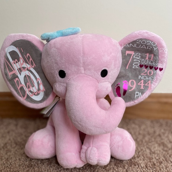 Personalized Birth Stat Stuffies! - Picture 5 of 8